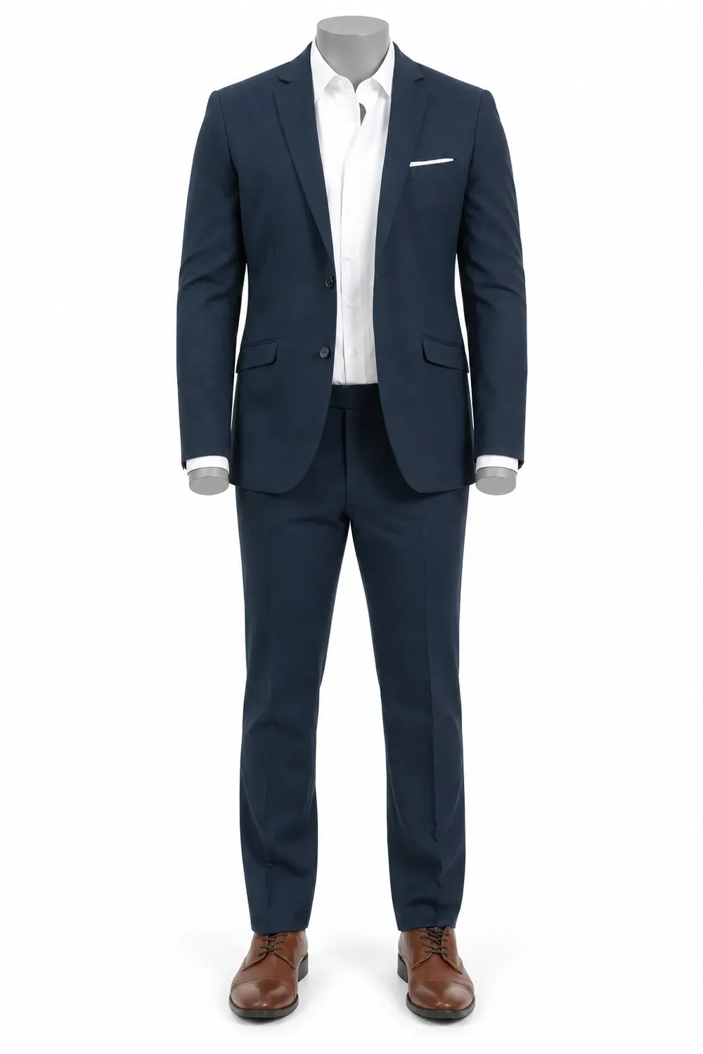 Traje azul noche