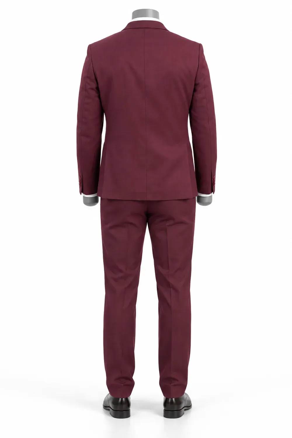 Traje burdeos, foto 3 de 3