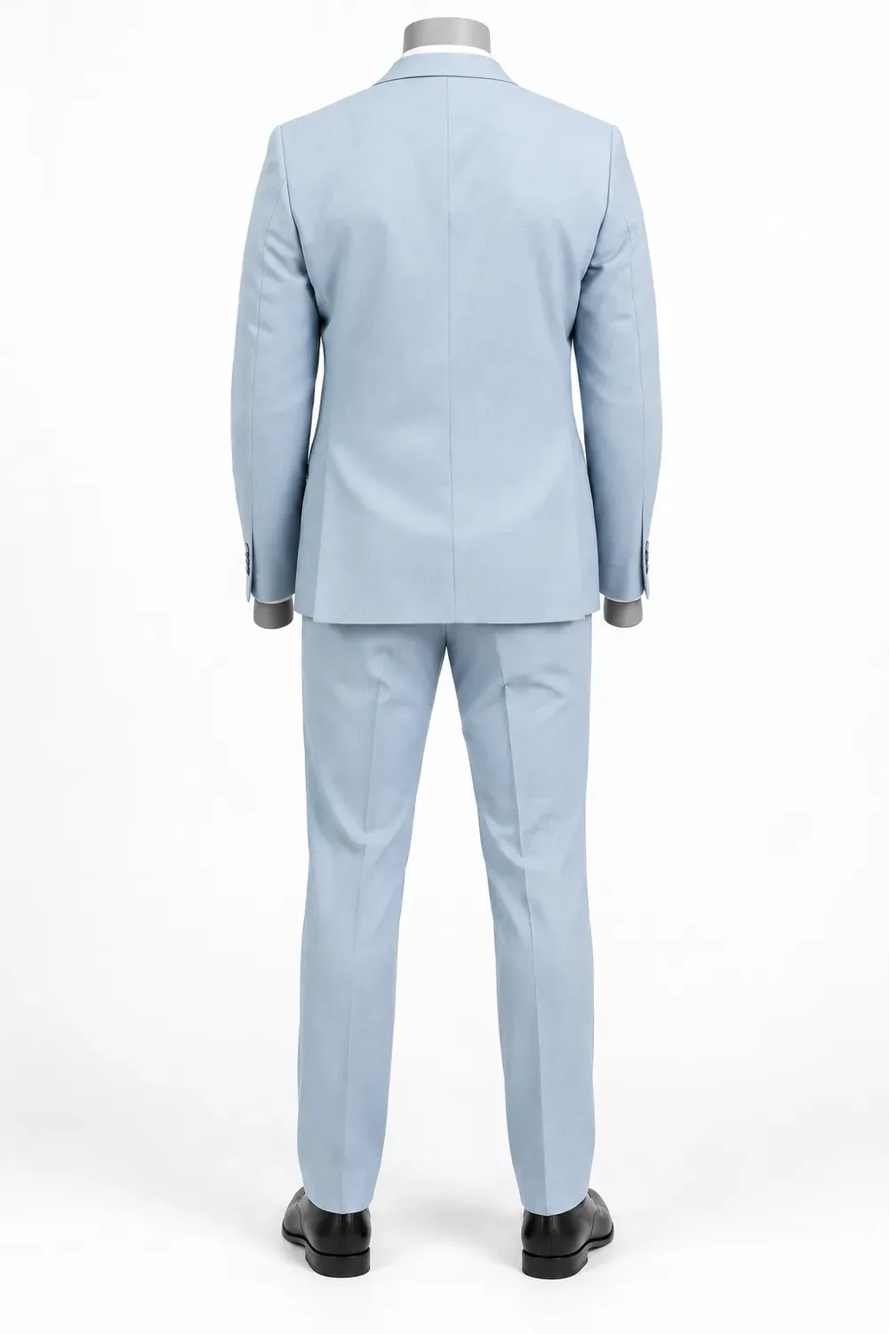 Traje cruzado azul claro, foto 3 de 3