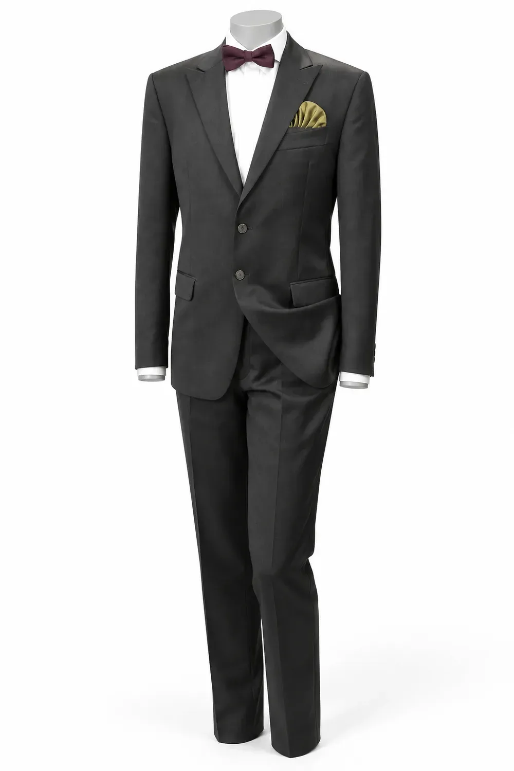 Traje de ceremonia gris marengo